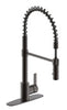 Ultra Faucets Euro One Handle Oil Rubbed Bronze Pull-Down Kitchen Faucet