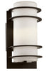 Bel Air Lighting Zypher Black Switch Incandescent Wall Lantern