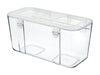 Deflect-O 4 in. H x 8 in. W x 4.375 in. D Stackable Craft Bin (Pack of 4)