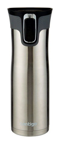 Contigo  Autoseal  20 oz. West Loop  Silver  BPA Free Travel Mug