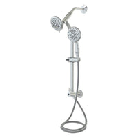 PlumbCraft Chrome 5 settings Showerhead Combo 2 gpm