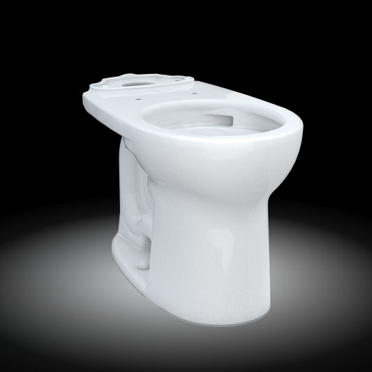TOTO® Drake® Round TORNADO FLUSH® Toilet Bowl with CEFIONTECT®, Cotton White - C775CEFG#01