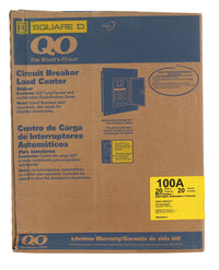 Square D Main Breaker Load Center 100 Amp 20 Space 20 Circuits Boxed