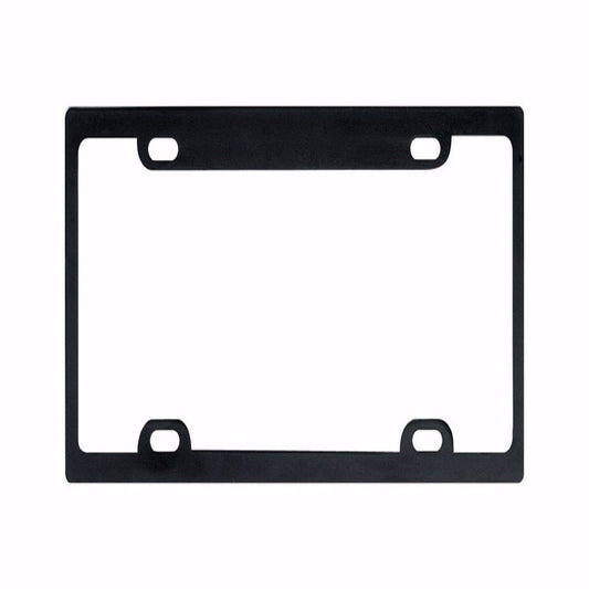 Custom Accessories Black Metal License Plate Frame
