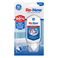 Loctite Re-New White Silicone Kitchen and Bath Caulk Sealant 2.7 oz (Pack of 6)