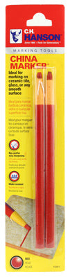 China Marker Pencils, Red, 2-Pk.