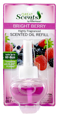 Air Freshener Scented Oil Refill, Berry Blend, 0.7-oz. (Pack of 12)