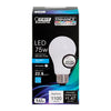 FEIT Electric A19 E26 (Medium) LED Bulb Daylight 75 Watt Equivalence 1 pk (Pack of 4)