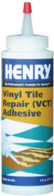 Henry Vinyl Tile Repair Adhesive Squeeze Bottle 6 Oz (Case of 4)