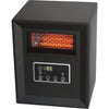 Pro Fusion Heat 1500W Black Free-Standing Infrared Heater with High/Low/Eco Settings