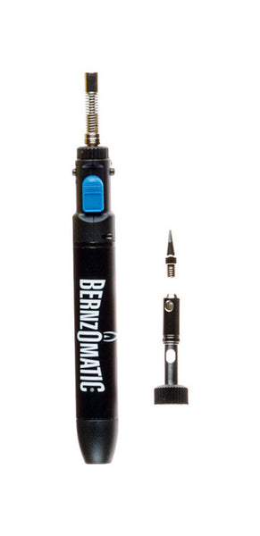 Bernzomatic Micro Torch 3 In 1 Butane Pen Type Three Tips Carded Max Warehouse