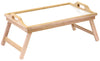 Winsome Ventura 9.22 in. H X 24.66 in. W X 13.94 in. D Brown/White Breakfast Tray