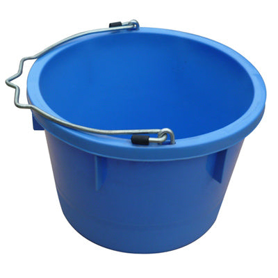 Utility Bucket, Baby Blue Resin, 8-Qts.