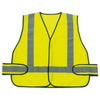 Honeywell Reflective Safety Vest with Reflective Stripe Green One Size Fits Most