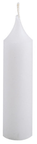 Candle Lite White No Scent Scent Pillar Candle