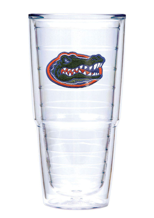 Tervis Collegiate 24 oz Florida Gators Clear BPA Free Tumbler