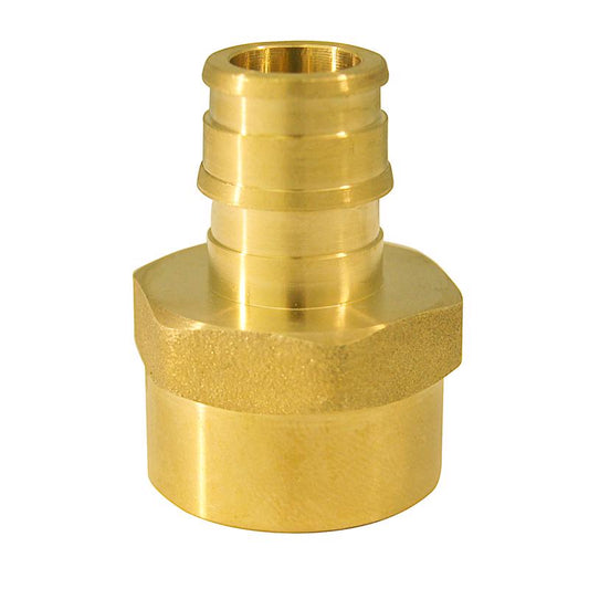 Apollo PEX-A 1/2 in. Expansion PEX in to T X 1/2 in. D FPT  Brass Adapter