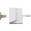 Prime-Line  White  Steel  Window Latch