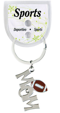 Hy-Ko 2GO Metal Brown/Silver Split Ring Key Ring (Pack of 5)