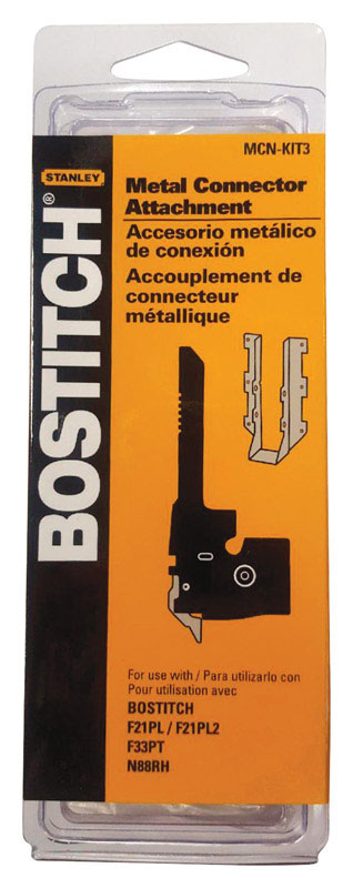 Bostitch Metal Connector Kit For F21PL, F21PL2, F33PT and N88RH Nailers 1 pk