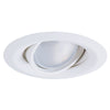 Halo E-Series Matte White Plastic Socket Support Recessed Lighting Gimbal 5 W in.