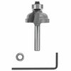 Vermont American 1-1/8 in. D X 1/4 in. R X 2-1/8 in. L Carbide Tipped Cove & Fillet Router Bit