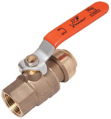 FNPT Ball Valve, Lead Free, 3/4 x 3/4-In.
