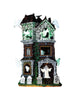 Lemax  Ghostly Lighted Building  Lighted Yellow  Halloween Decoration  12.8 in. H x 10-1/4 in. W