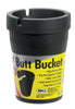 Victor Plastic Black Butt Bucket Extinguishing Ashtray for Most Cup Holders (Pack of 12)