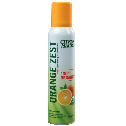 Citrus Magic Orange Zest Scent Air Freshener Spray 3 oz Aerosol