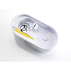 Boneco White Manual Ultrasonic Humidifier 1 gal. Capacity 120V 480 sq. ft. Coverage