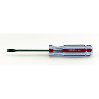Great Neck A-Series 1/4 in. S X 4 in. L Slotted  Screwdriver 1 pc
