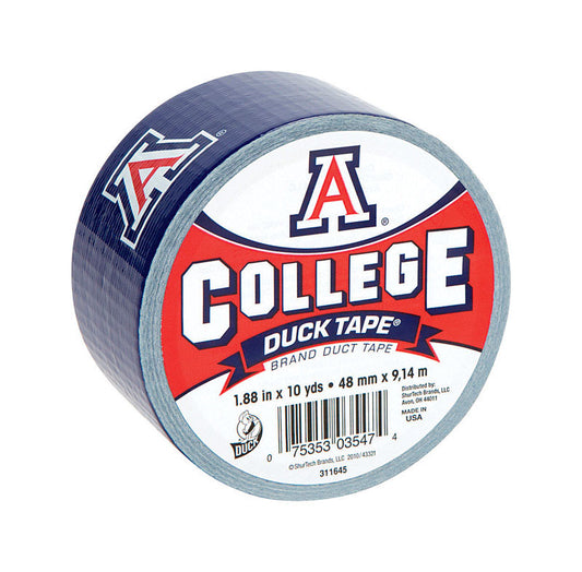 Duck College Logo Duct Tape High Performance 10 Yd. University Of Arizona