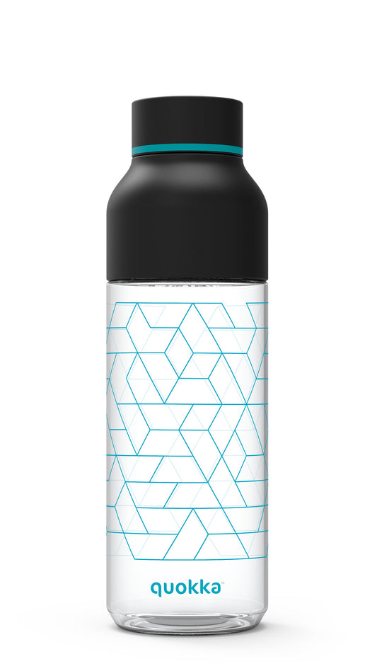 Quokka Tritan Bottle Ice Geo Black 720 ml (Pack of 3)