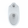 TOTO® Drake® Elongated TORNADO FLUSH® Toilet Bowl with CEFIONTECT®, Cotton White - C776CEG#01