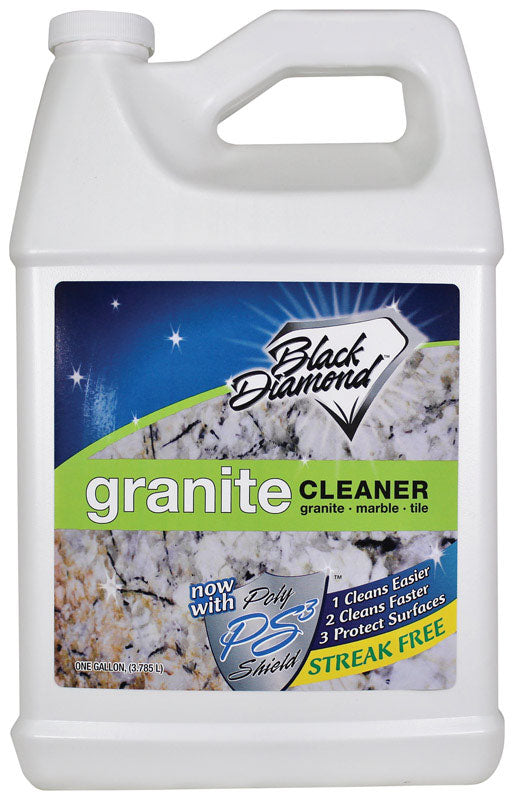 Black Diamond Stoneworks Clean Scent Granite Cleaner 1 gal. Liquid (Pack of 4)