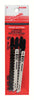 Milwaukee 4 in. High Carbon Steel T-Shank Wood cutting Jig Saw Blade 10 TPI 5 pk