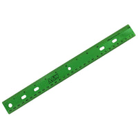 A&W 12 in. L Plastic Ruler Metric
