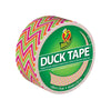 Duck  1.88 in. W x 30 yd. L Multicolored  Zig Zag  Duct Tape