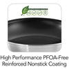 Professional Fusion 10 in Nonstick Fry Pan - Gray