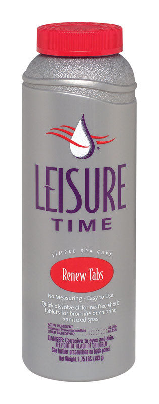 Leisure Time Renew Tabs Tablet Shock 1.75 lb. (Pack of 12)