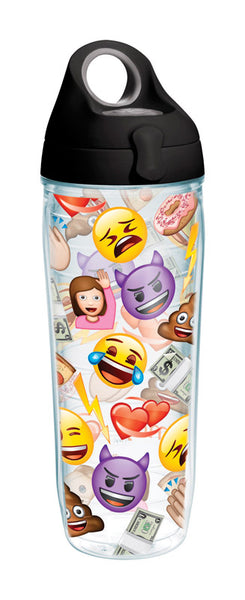 BOTELLA DE AGUA EMOJI 24OZ