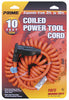 Prime Indoor 10 ft. L Orange Extension Cord 16/3 SJT