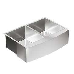 29-15/16x20-5/8 stainless steel 18 gauge double bowl sink