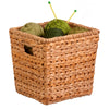 Honey Can Do Banana Leaf 10-1/2 in. H x 10-1/2 in. W x 10-1/2 in. L Brown/Natural Woven Basket (Pack of 3)