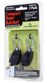 Hydrofarm Hanging Ratchet 2 pk