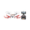 World Tech Toys  Remote Control Drone  Plastic  White/Red  1 pc.