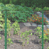 Garden Zone 60 in.   H X 50 ft. L Galvanized Steel Garden Fence Silver