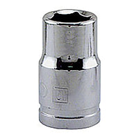 Great Neck 10 mm X 3/8 in. drive Metric 6 Point Socket 1 pc