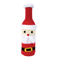 DEI Santa Wine Bottle Cover Indoor Christmas Decor (Pack of 6).